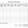 Blood Sugar Tracker Spreadsheet With Diabetes Tracker Spreadsheet  My Spreadsheet Templates