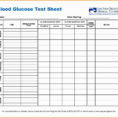 Blood Test Spreadsheet for Diabetes Testing Spreadsheet Excel Tracker Blood Test Gestational