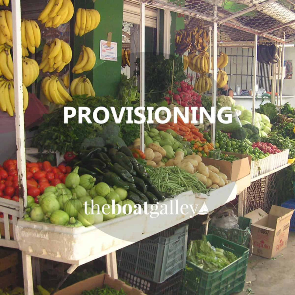 Boat Provisioning Spreadsheet Inside Provisioning  The Boat Galley