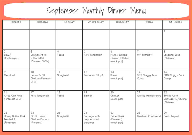 Bodybuilding Meal Plan Excel Spreadsheet intended for 010 ...