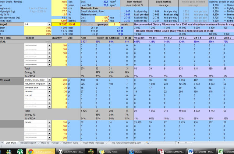 bodybuilding-meal-plan-excel-spreadsheet-throughout-bodybuildingcel