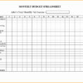 Bond Ladder Excel Spreadsheet For Realtor Expenseracking Spreadsheet For Business Monthly Expenses