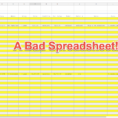 Book Reading Spreadsheet Pertaining To How To Make Your Excel Spreadsheets Look Professional In Just 12 Steps