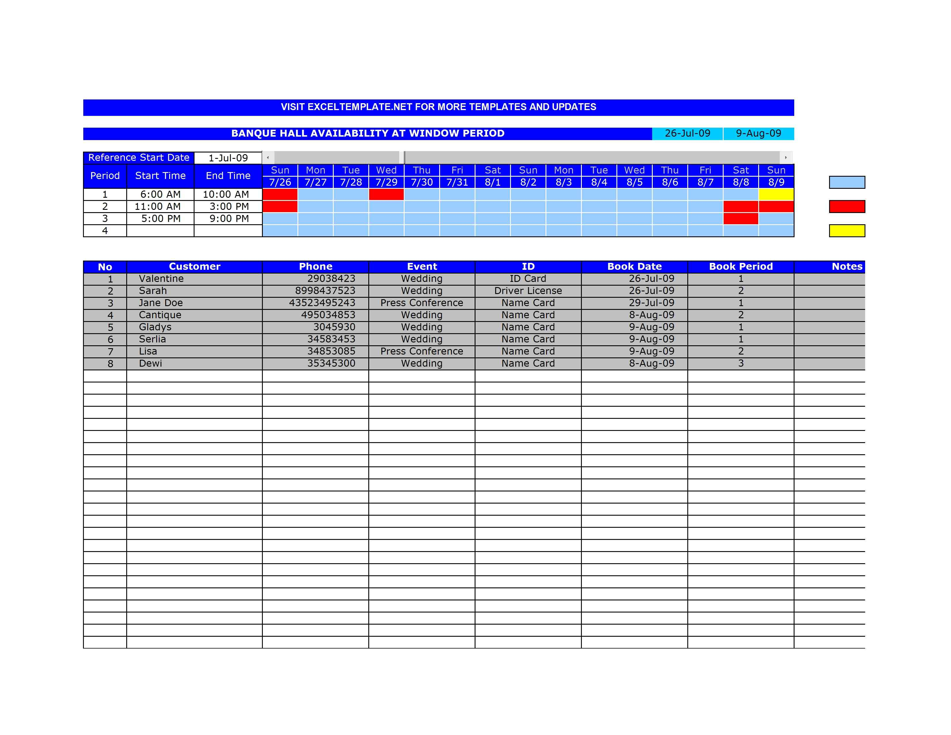 booking-spreadsheet-template-pertaining-to-free-hall-reservation