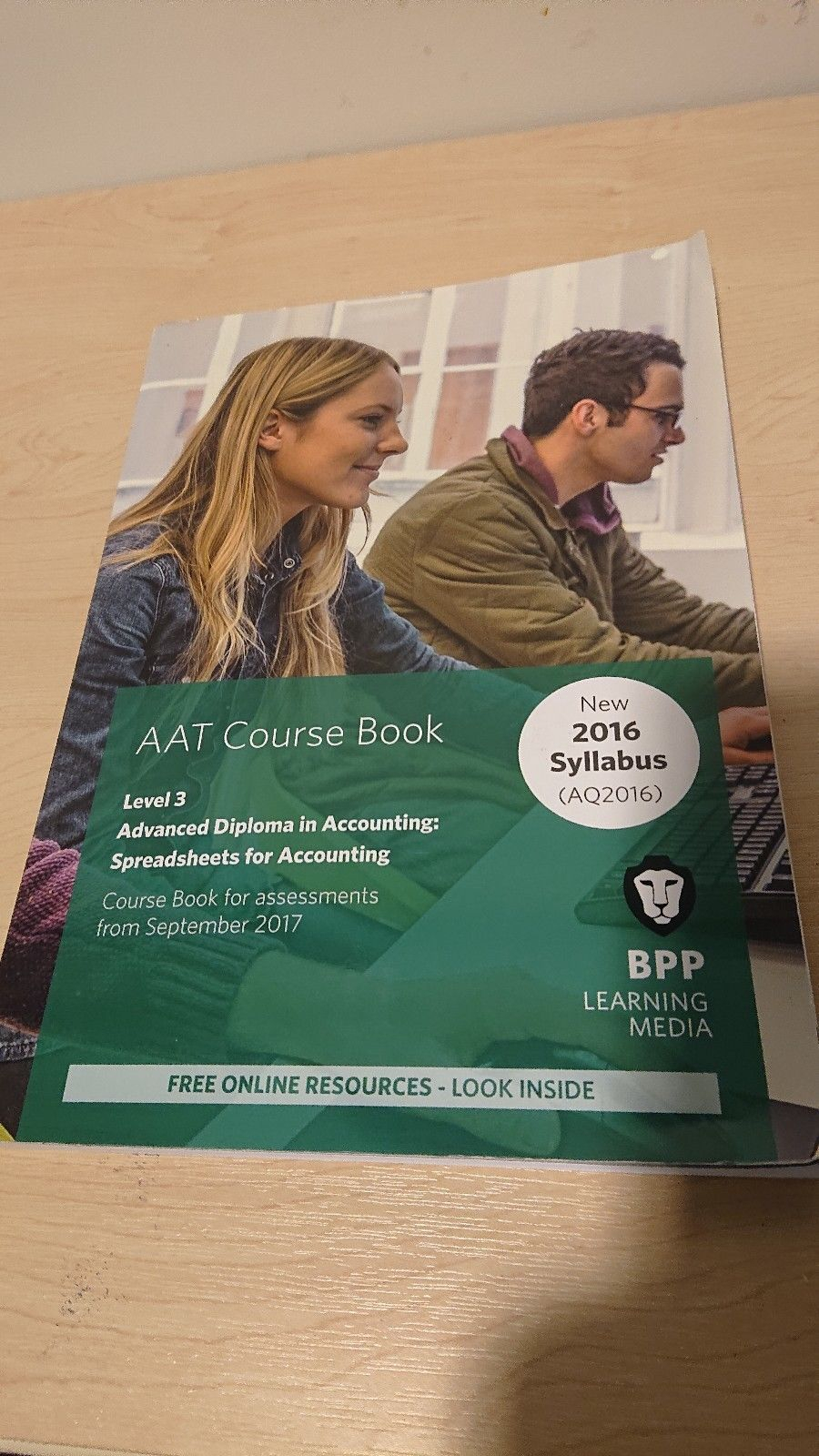 Bpp Aat Spreadsheets In Aat  Spreadsheets For Accountingbpp Learning Media Paperback