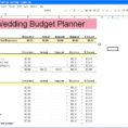 Bridal Budget Spreadsheet For Best Wedding Budget Spreadsheet 2  Discover China Townsf