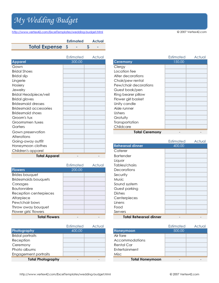 Bridal Budget Spreadsheet For Wedding Planner Spreadsheet Excel Fieldstationco Bridal Shower