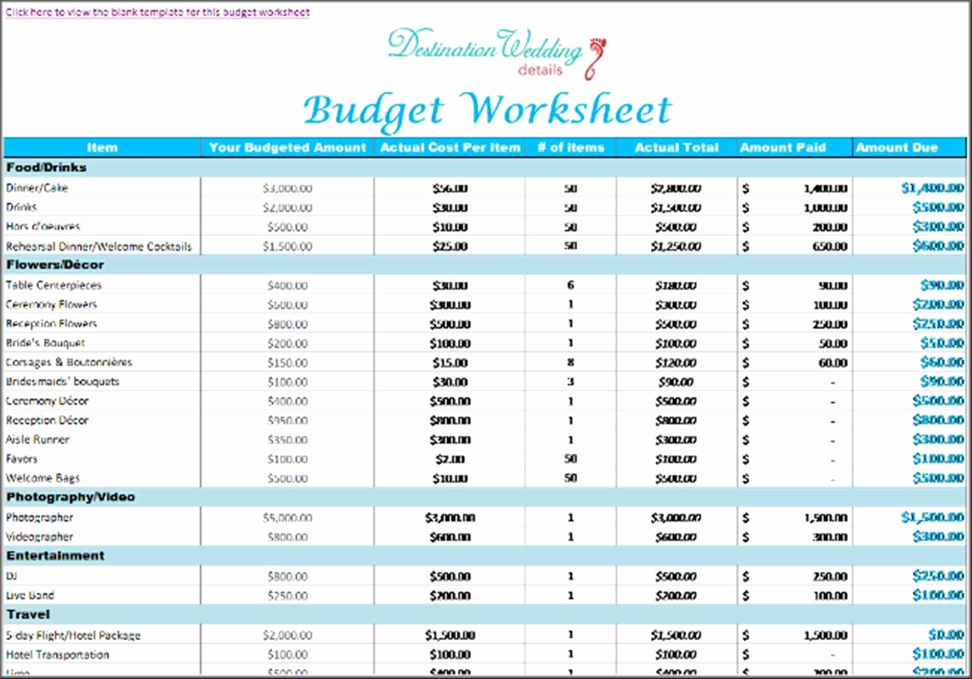 Bridal Budget Spreadsheet regarding Wedding Expense Spreadsheet Budget The Knot Google Nz Template