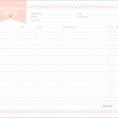 Bridal Shower Planning Spreadsheet Within Free Printables For Bridal Shower Planning