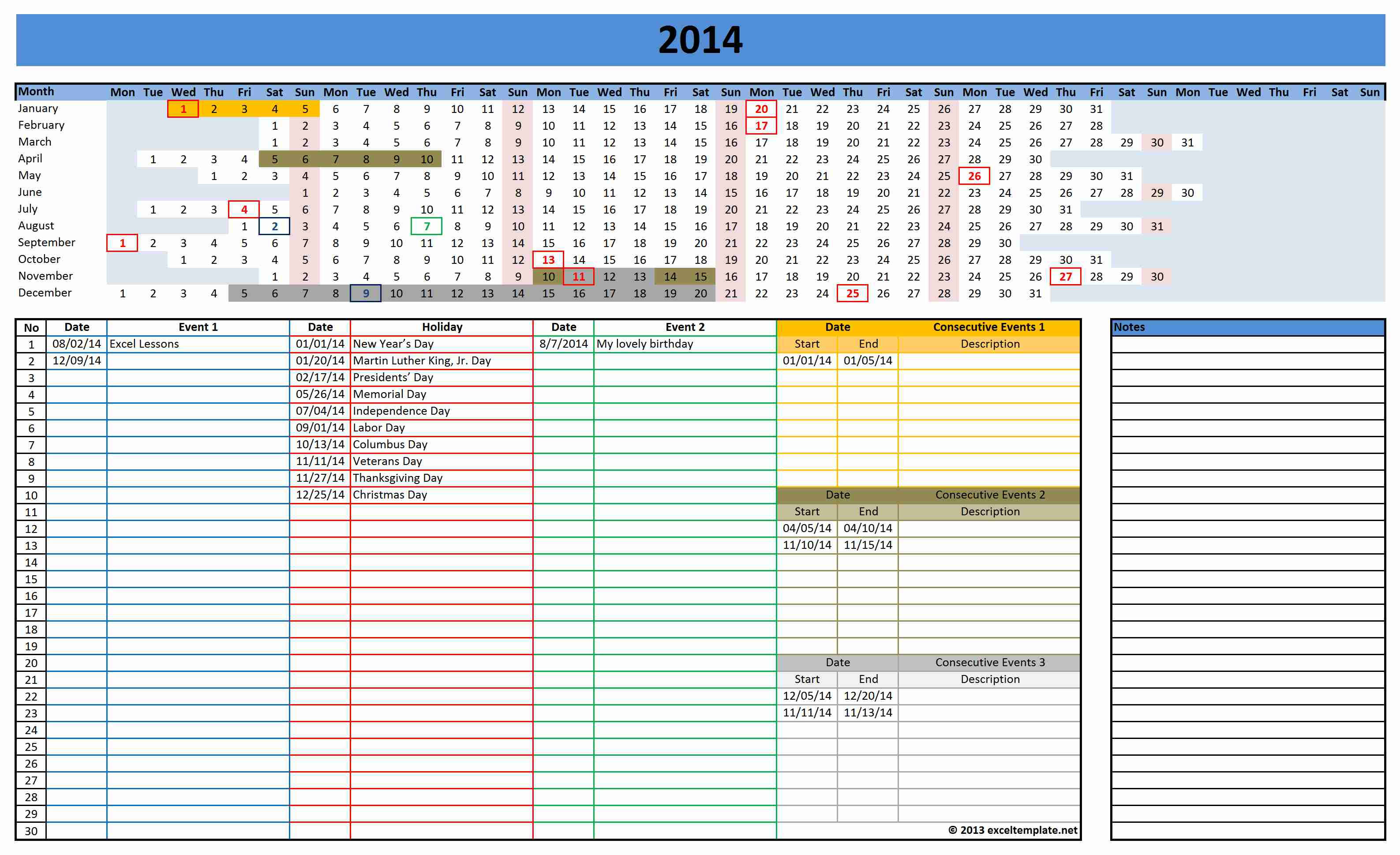 Budget Calendar Spreadsheet with Budget Calendar Excel Template