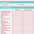 Budget Spreadsheet Canada For Household Budget Spreadsheet Canada Fresh Excel Household Bud