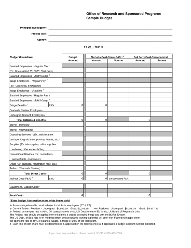 Budget Spreadsheet Examples Within Example Of Project Budget Spreadsheet Sample Management 40270Late