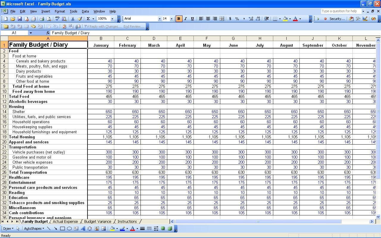 free budgeting software excel