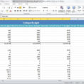 Building A Budget Spreadsheet Throughout How To Build A Budget In Excel  Resourcesaver