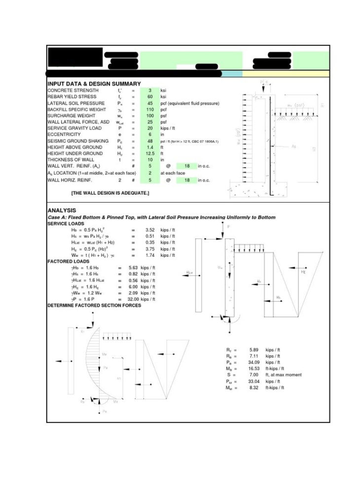 Building Structural Design Spreadsheets Free Download With Screen Grid Basement Walls Rc Wall Design Spreadsheet Bat Concrete Building Structural Design Spreadsheets Free Download With Screen Grid Basement Walls Rc Wall Design Spreadsheet Bat Concrete