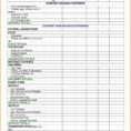 Business Cost Spreadsheet Throughout Sample Of Business Expenses Spreadsheet Excel Monthly Small Example