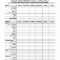 Business Spreadsheet Example Inside Small Business Spreadsheet For Income And Expenses Excel Sample