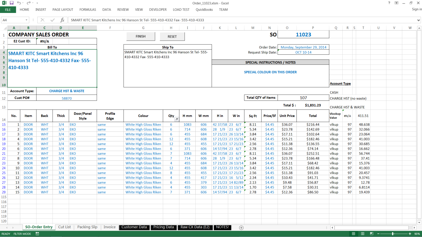 Buy Custom Excel Spreadsheets In Custom Excel Spreadsheet Applications