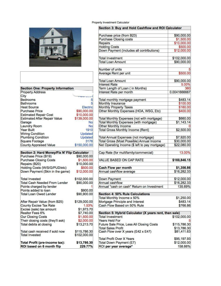 Buy To Let Investment Spreadsheet Inside How To Buy Small Multifamily Property Stepcase Study Example Of Buy To Let Investment Spreadsheet Inside How To Buy Small Multifamily Property Stepcase Study Example Of