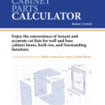 Cabinet Cut List Spreadsheet With Regard To Custom Cabinetmaking Dvd Series « Plans Unlimited