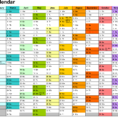 Calendar Excel Spreadsheet Download Pertaining To 2015 Calendar Excel  Download 16 Free Printable Templates .xlsx