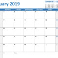 Calendar Excel Spreadsheet Download With Regard To Any Year Calendar 1 Month Per Tab