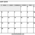 Calendar Spreadsheet 2018 With February 2018 Calendar Printable Templates