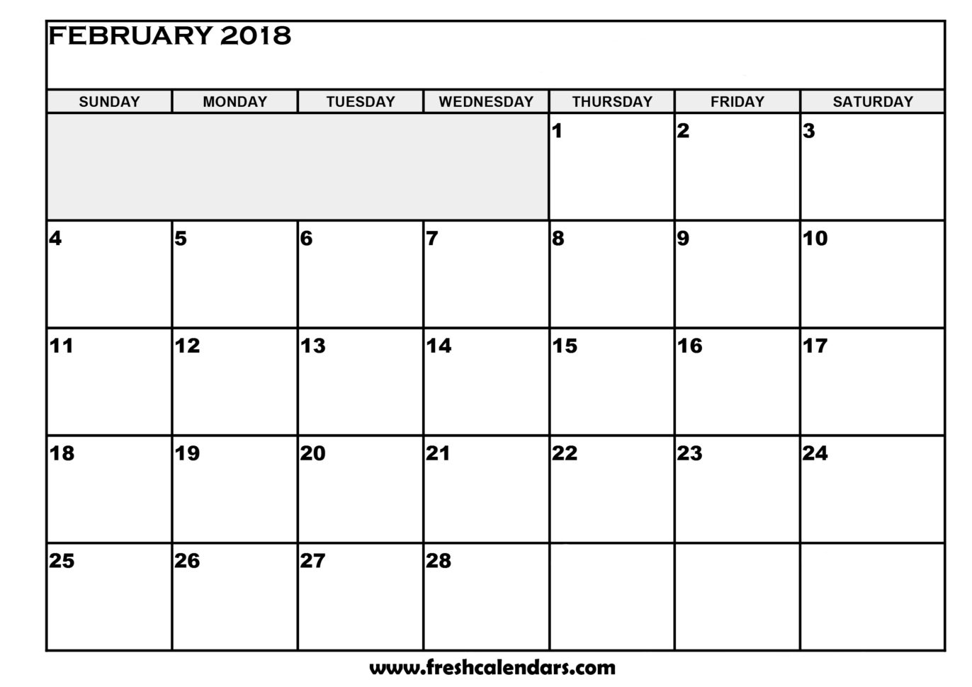 Calendar Spreadsheet 2018 With February 2018 Calendar Printable Templates