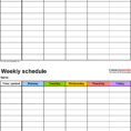 Call Center Scheduling Excel Spreadsheet Inside Scheduling Spreadsheet Free Beautiful Weekly Schedule Template For