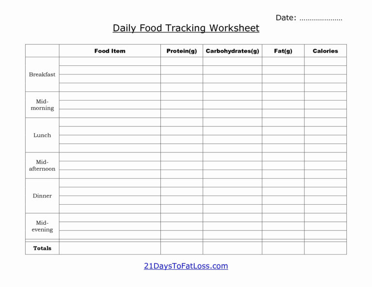 nutrition tracker excel sheet weight gain