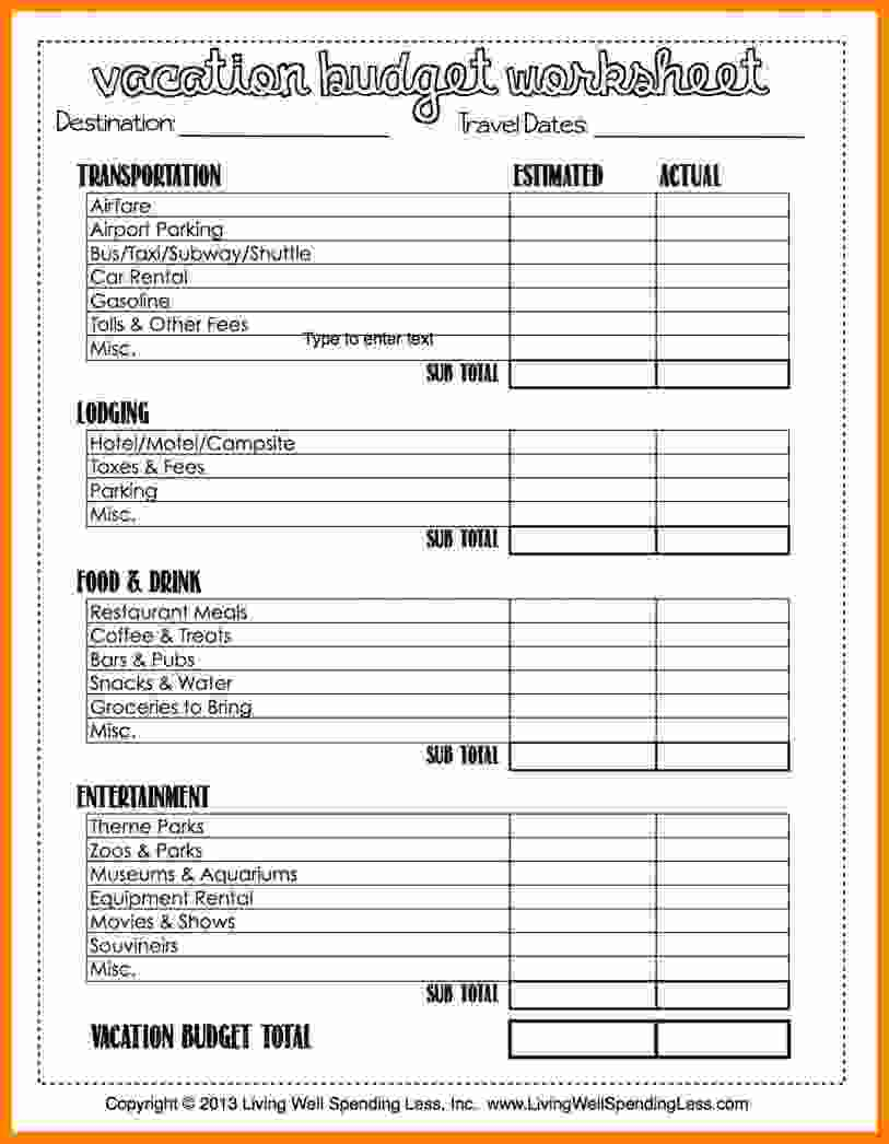 Camp Budget Spreadsheet Within 5+ Summer Camp Budget Spreadsheet  Balance Spreadsheet