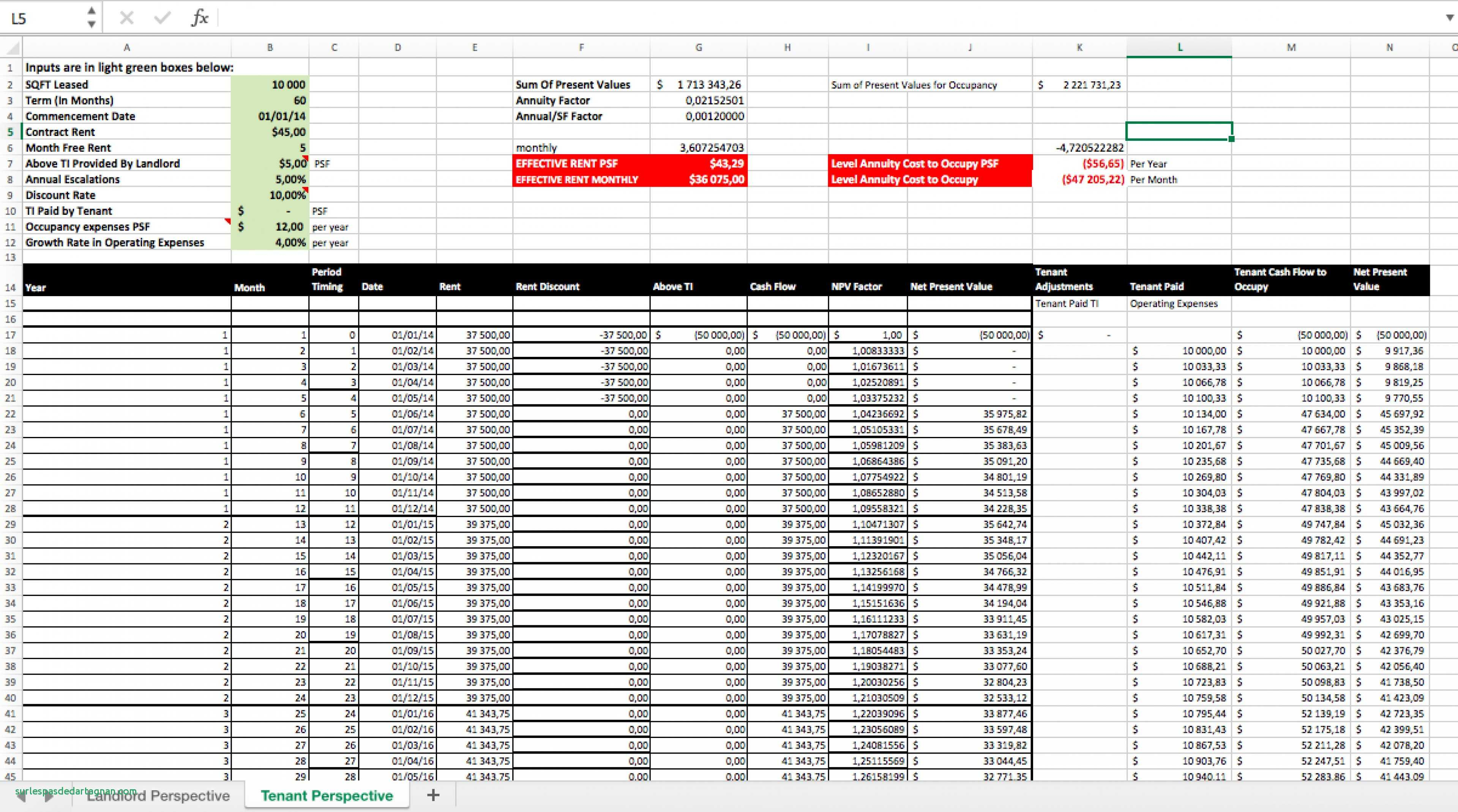 Cap Table Spreadsheet Template inside Calculate Effective Rent Excel Spreadsheet Eloquens Lovely Of Cap