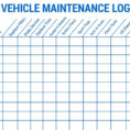 Car Maintenance Spreadsheet Pertaining To Vehicle Maintenance Log Book Template Car Tips Truck Spreadsheet