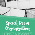 Caseload Spreadsheet Intended For Ultimate Organization Spreadsheet  Slp Now Blog
