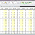 Cash Flow Excel Spreadsheet Pertaining To A Beginners Cash Flow Forecast Microsofts Excel Template The Four