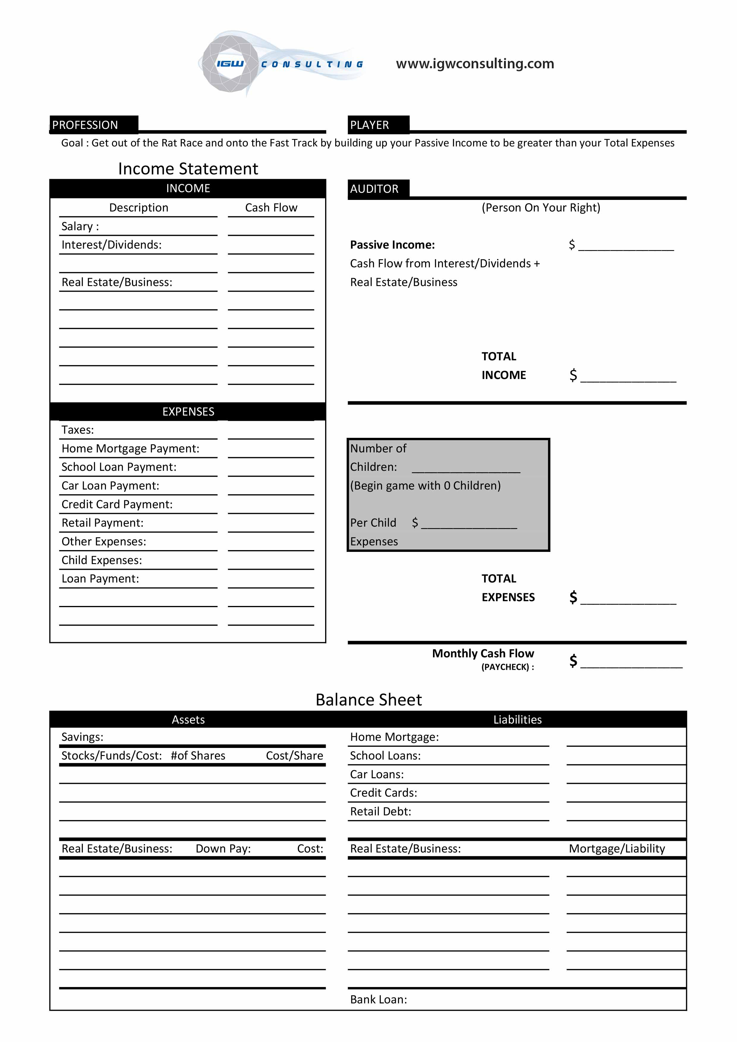 Cash Flow Spreadsheet Download Pertaining To Download  Igw Consulting