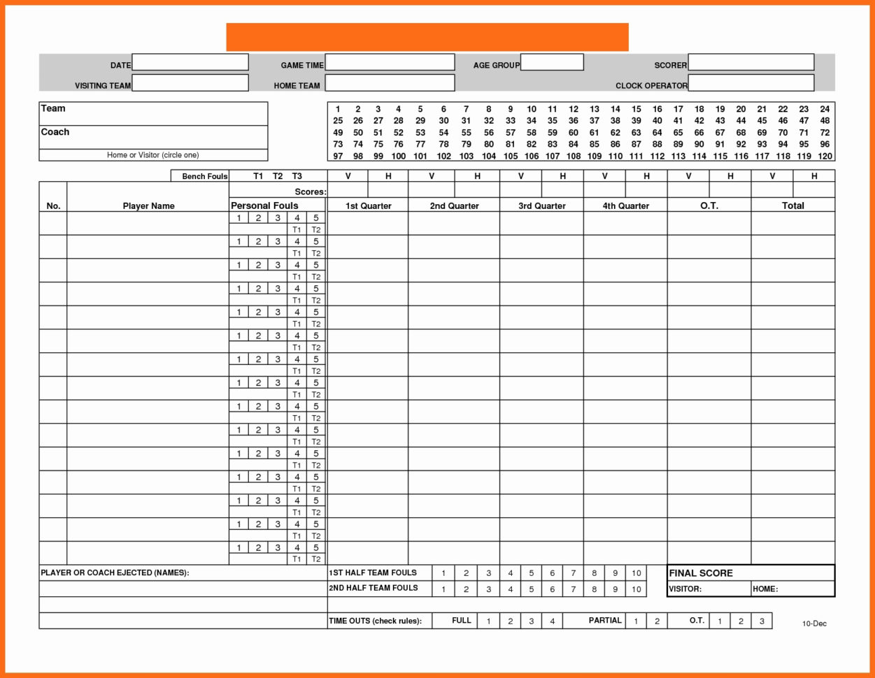 Charitable Donation Spreadsheet — Db 5888