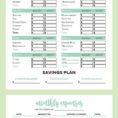 Charity Budget Spreadsheet Throughout Simple Budget Worksheet And Budget Planning Worksheet  La Portalen
