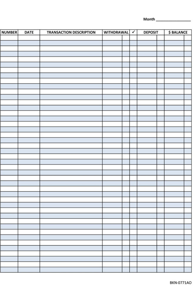 free printable checkbook register vertex42.com