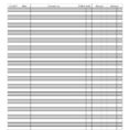 Checking Account Spreadsheet Template Intended For 37 Checkbook Register Templates [100% Free, Printable]  Template Lab
