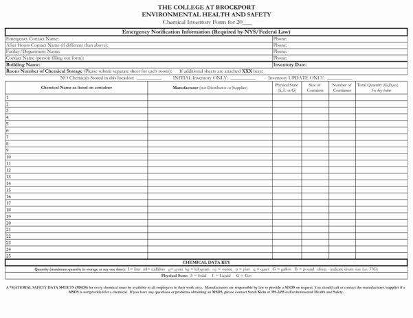 Chemical Inventory Spreadsheet in Chemical Inventory Template Excel ...