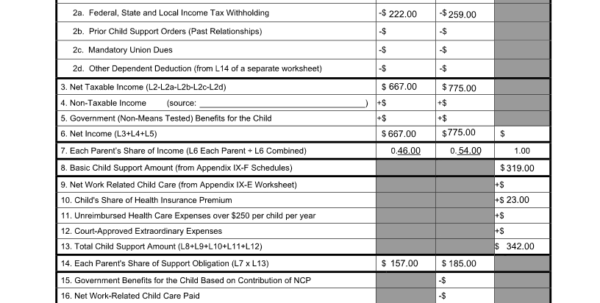 Child Expenses Spreadsheet Spreadsheet Downloa child expenses ...