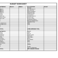 Child Expenses Spreadsheet Within Spreadsheet For Monthly Expenses And Monthly Expense Worksheet