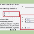 Children&#039;s Allowance Spreadsheet Inside How To Fill Out A W‐4 With Pictures  Wikihow