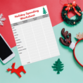 Christmas Budget Spreadsheet In Free Holiday Budget Worksheet  Life And A Budget