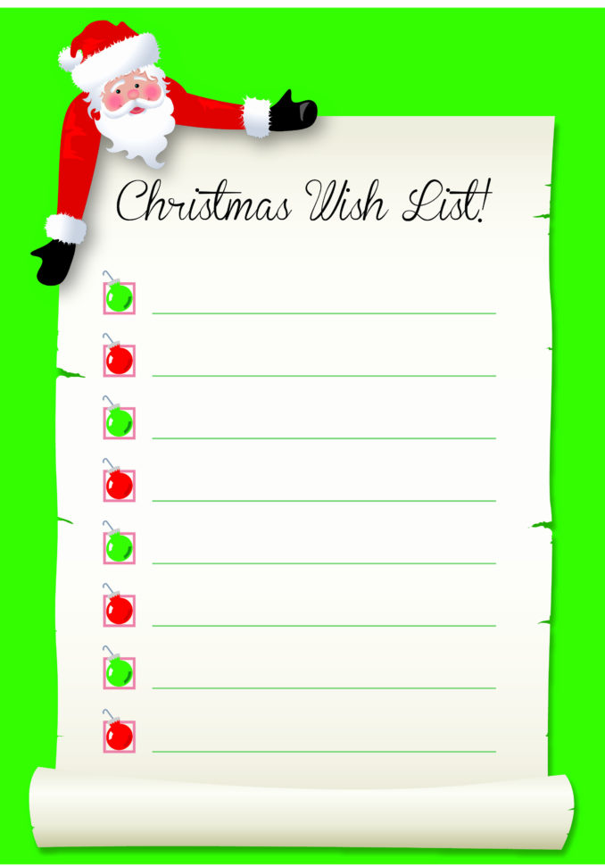 Christmas List Spreadsheet Intended For Templates. Christmas List Templates: Âˆš Santa Template Letter Hola