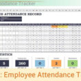 Church Attendance Tracking Spreadsheet With Regard To Excel Template  Employee Attendance Tracker  Youtube Pertaining To