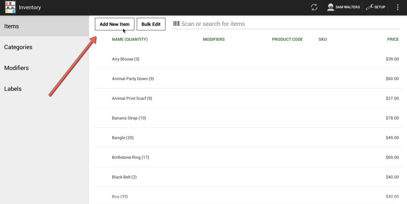 Clover Inventory Spreadsheet Pertaining To How To Add Items To Your Inventory On Clover – Everything Clover