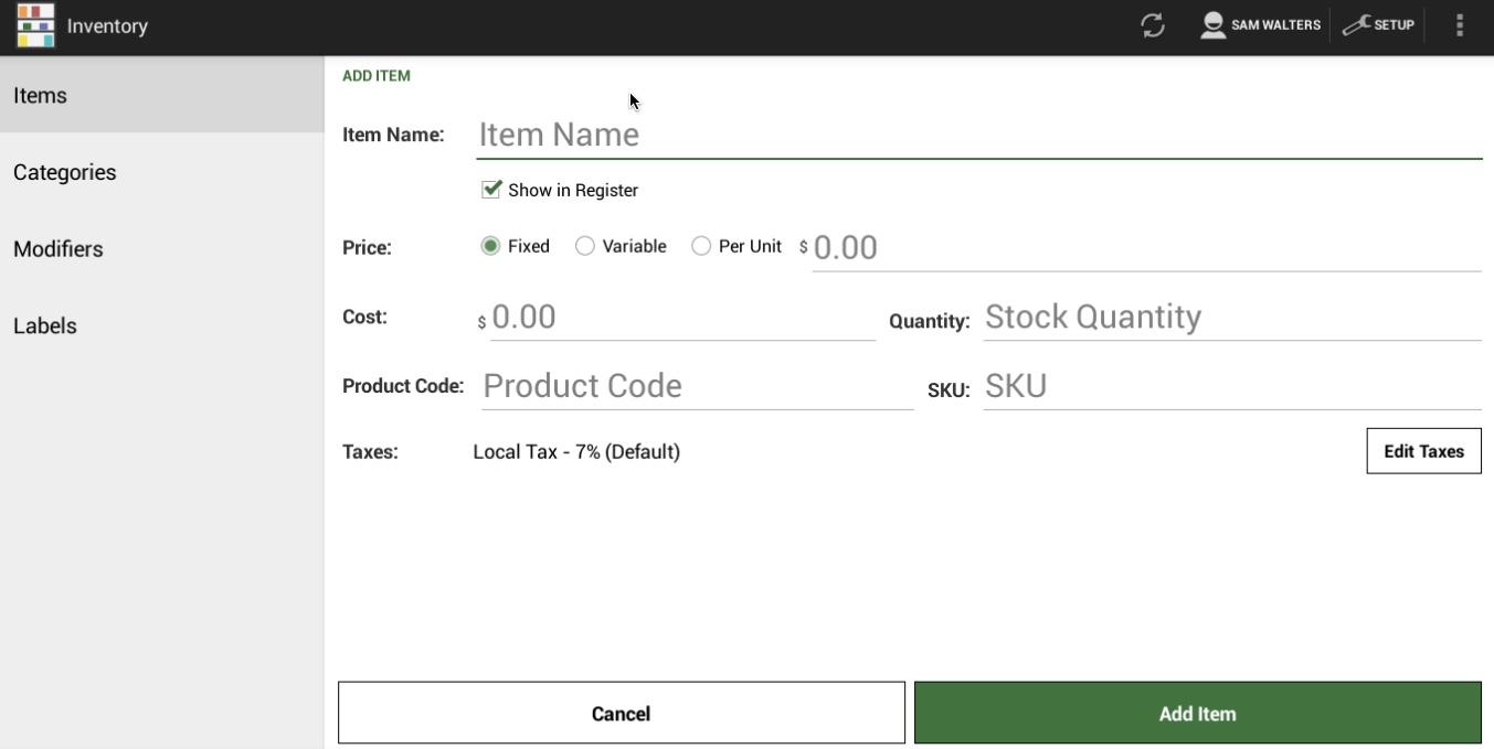 Clover Inventory Spreadsheet Throughout How To Add Items To Your Inventory On Clover – Everything Clover