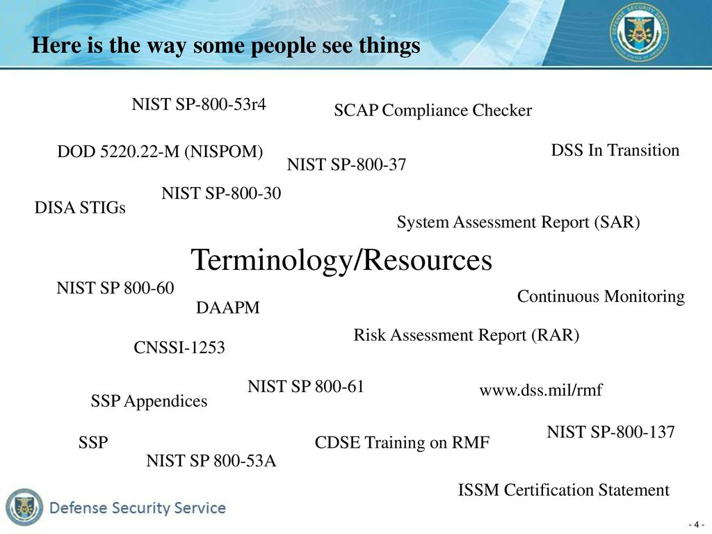 Cnssi 1253 Spreadsheet Regarding Defense Security Service Risk Management Framework Rmf  Ppt Download